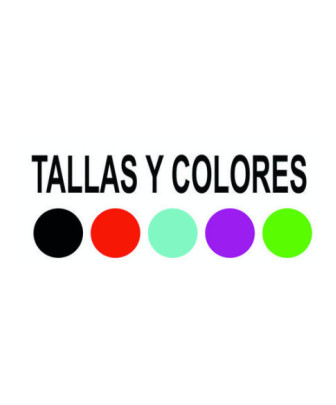 camiseta tejan tallas y colores