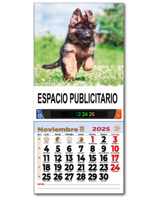 mini calendario con iman