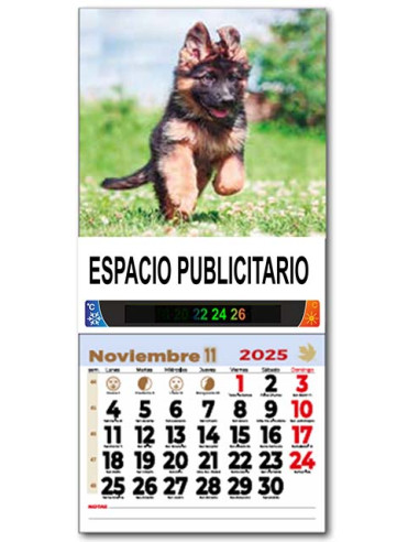 mini calendario con iman