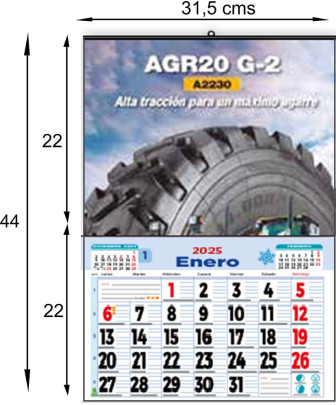 calendarios de pared