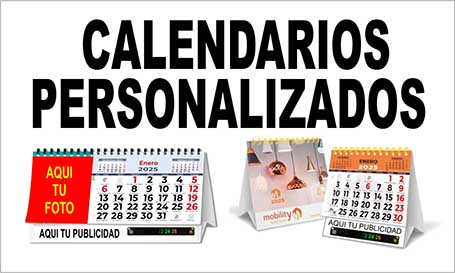 calendarios personalizados